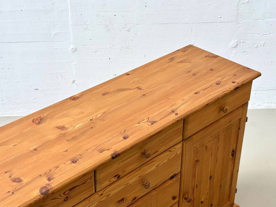 Image 1 of Elegant sideboard made of pine wood, Switzerland, 1990s