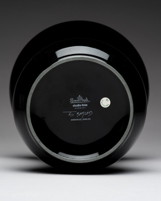 Image 1 of Rosenthal Studio-Line “Baobab” XL Vase Duo Emmanuel Babled France/Italy 1990s