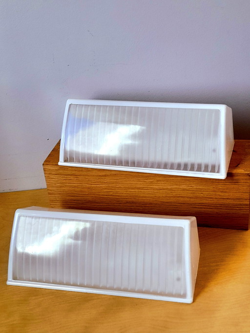 Paire d appliques Holophane 1950