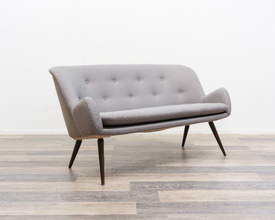 Image 1 of 2.5-seater cocktail sofa, 1950s. Professionally restored