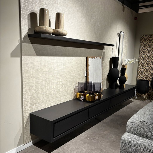 BKS Meubelen Canyon tv-meubel met  boekenplank