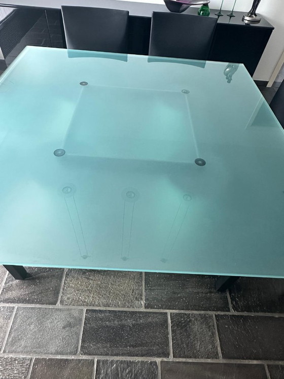 Mesa Serenissimo Acerbis – Mesas de comedor, Glass, Metal (photo 5 of 5)