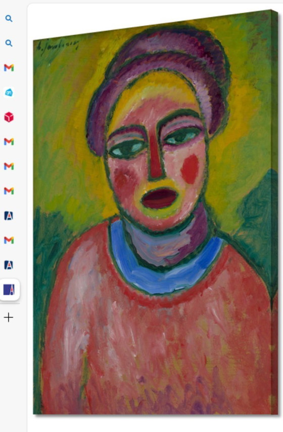 Image 1 of Alexej von Jawlenski ---Primavera (su tela)