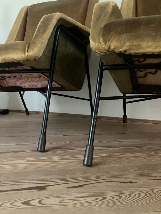 Image 1 of 3x vintage S13 lounge chair by Alfred Hendrickx for Belform