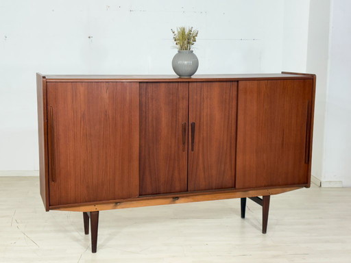 Danish Design Highboard / Teak Sideboard / Barschrank / Wohnzimmerschrank / Vintage Schrank