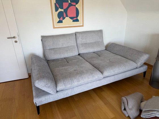 Image 1 of Nicoletti Sofa CHAMONIX grey linen