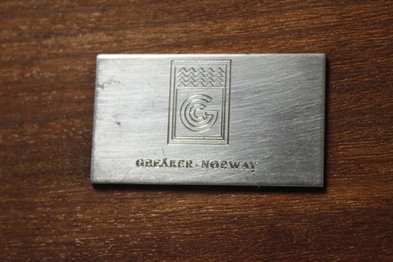 Image 1 of Teak and enameled metal box, designed by Strek Grete Prytz Kittelsen Greåker, Norway