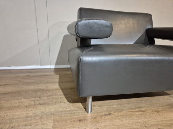 Image 1 of Havee Cloak - Loveseat - Anthrazit - Leder - Design - ZGAN