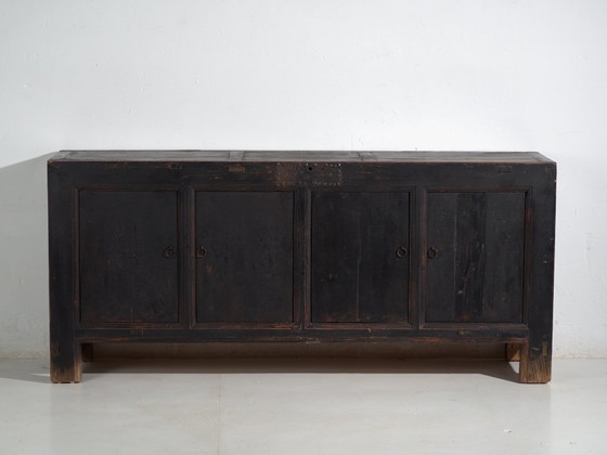 Buffet bas ancien peint en bois d'orme – Chine, circa 1900 (photo 39 of 40)
