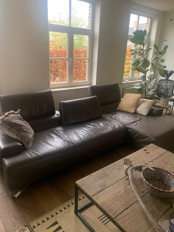 Image 1 of Natuzzi leather sofa