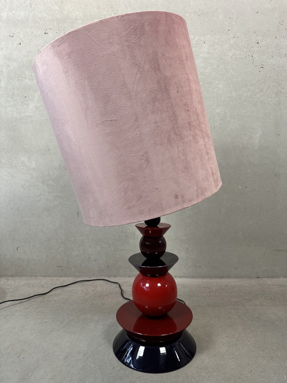 Image 1 of XL table lamp - ceramic - Lampes d'Albret
