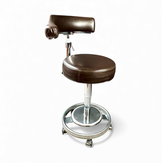 Image 1 of Vintage doctor's swivel chair, 1970s