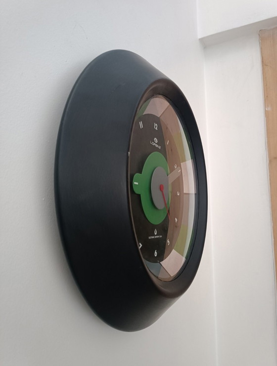 Image 1 of Arcobaleno clock by Albert Leclerc for Lorenz 1969
