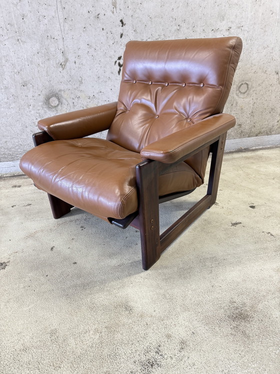 Image 1 of Set/2 Sillones Coja Culemborg Coñac Años 70