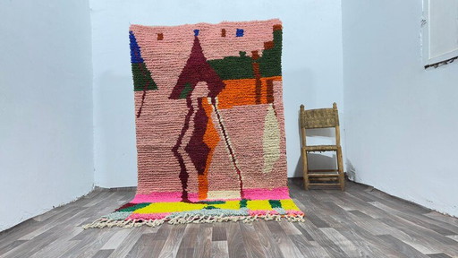 Handmade Moroccan Rug 250/150cm – vloerkleden en tapijten, Wool (photo 2 of 9)
