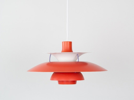 Danish vintage pendant lamp PH 5 by Poul Henningsen, Louis Poulsen, 1966