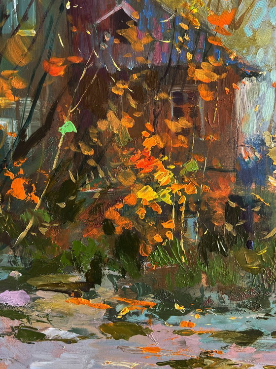 Image 1 of Autumn Old Town Street
