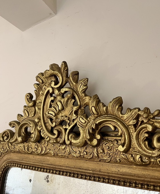 Image 1 of Espejo antiguo de 106x66 cm.