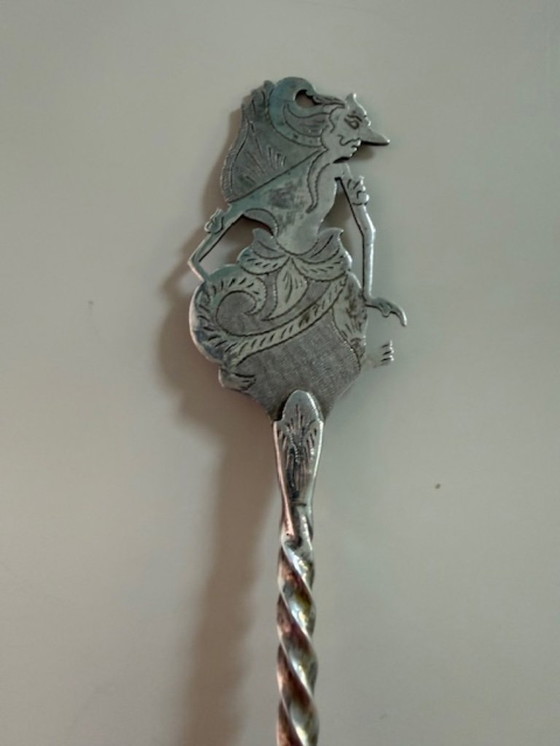 Image 1 of Antique silver cake server