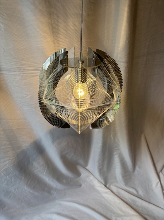 Lampada a sospensione design vintage Paul Secon Space Age New Old Stock! – Globe, Lampade a sospensione (photo 2 of 11)