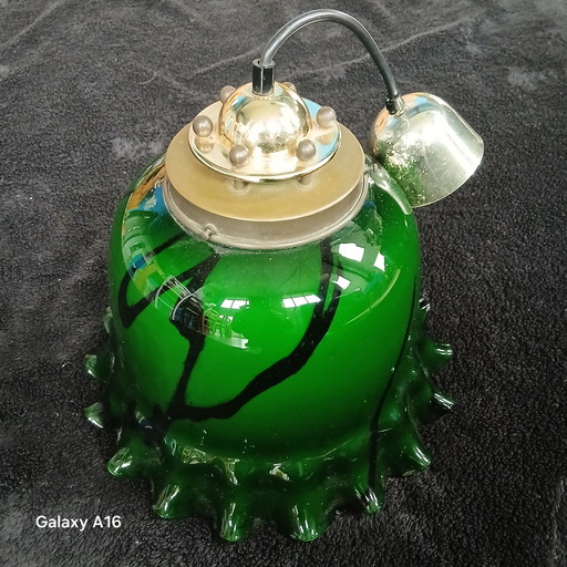 Huge Murano lantern chandelier