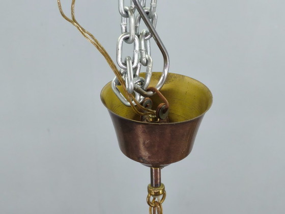 Image 1 of Een paar hanglampen van Murano-glas, Italië, jaren 1960.