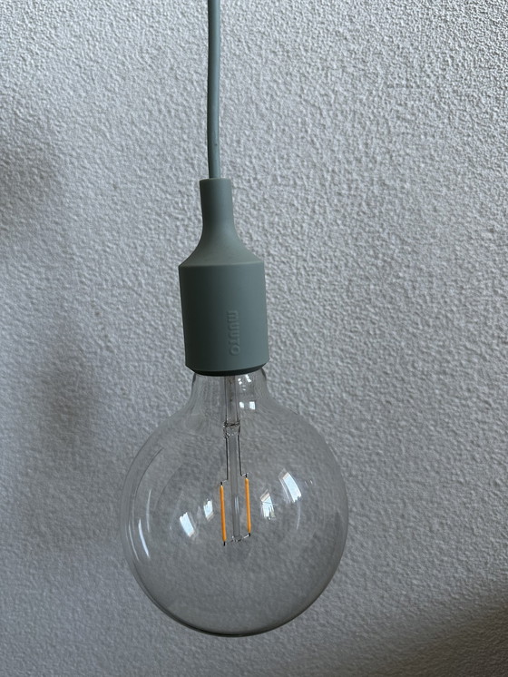 Image 1 of 2 Muuto pendant lamp fitting LED light green