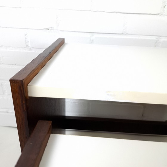 Image 1 of Vintage nesting set of 3 side tables by Cees Braakman for Pastoe