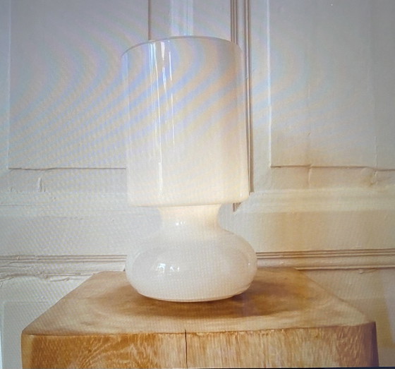 Vintage Ikea Lykta Mushroom Table Lamp - 1980s – Glass (photo 8 of 8)