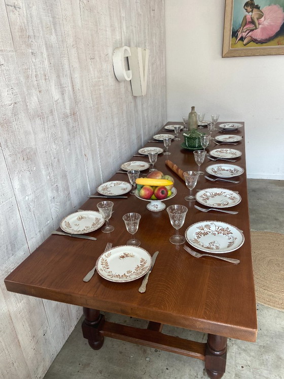 Image 1 of Large farmhouse table 280x87cm