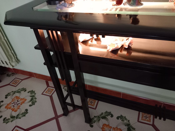 Image 1 of Giorgetti consoletafel uit de jaren 70