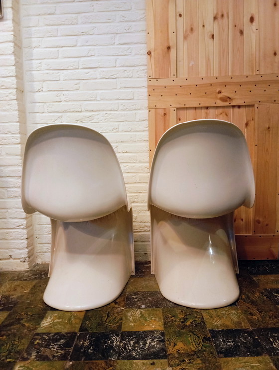 Image 1 of 2 chaises Herman Miller Panton de 1978