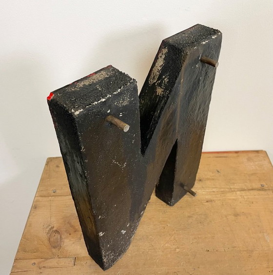 Image 1 of Lettera pubblicitaria d'epoca N, anni '50