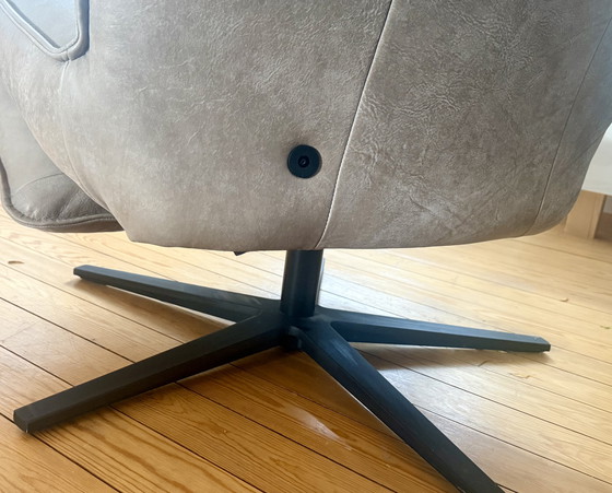 Image 1 of Ledersessel Sessel Lesesessel elektrisch verstellbar 