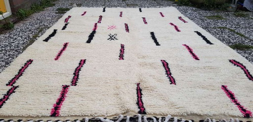 Handgeknoopt Berber kleed wol 256x160cm