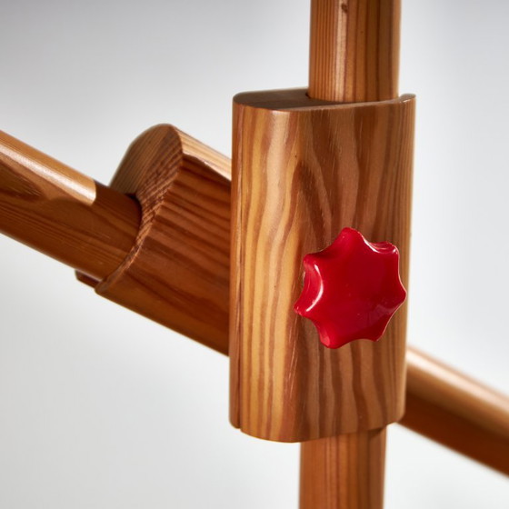 Image 1 of MK10584 Lámpara de mesa de pino macizo de Lys