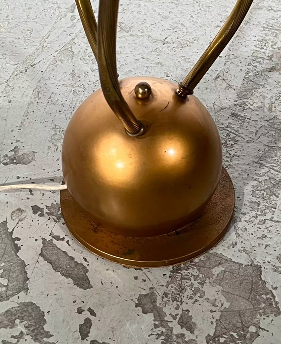 Image 1 of Stehleuchte 3 Blätter, 70er Jahre