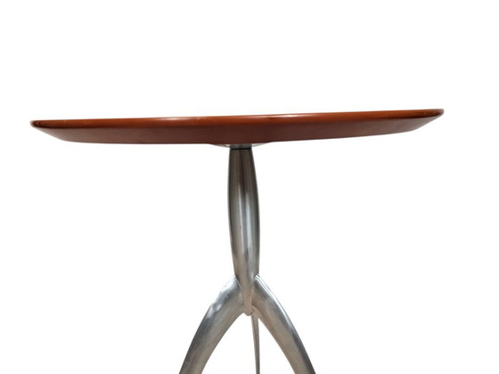 Image 1 of Magis - design Marc Berthier - Model Jolly - aluminum - wood veneer - Italy - 90's