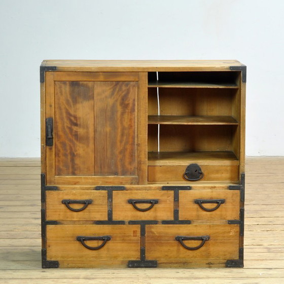 Image 1 of Commode japonaise Tansu, vers 1900