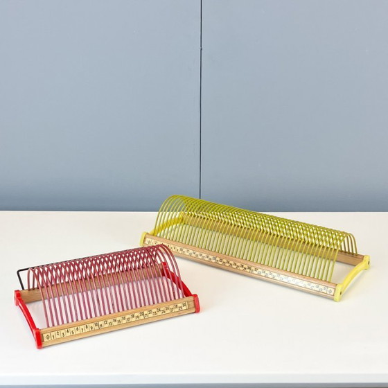 Image 1 of Porta dischi vintage Plattofix degli anni '30 e '50, anni '70