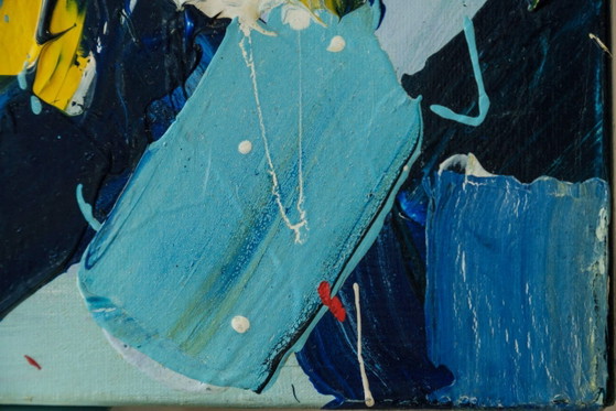 Image 1 of Ad van Hassel - Abstract composition Tulip