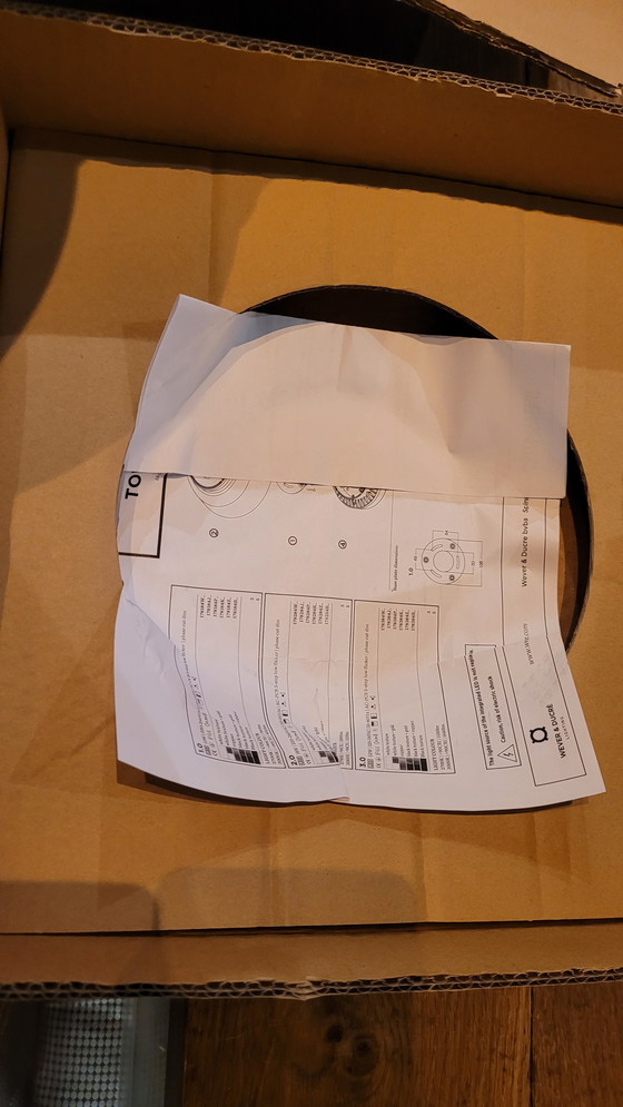 Image 1 of Wever & Ducré Towna plafondlamp goud/zwart