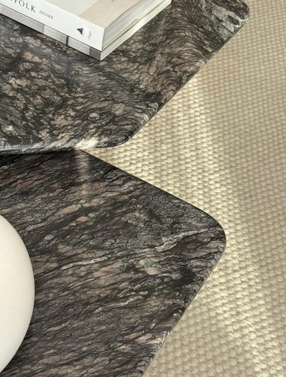 Image 1 of Vintage marble coffee table set