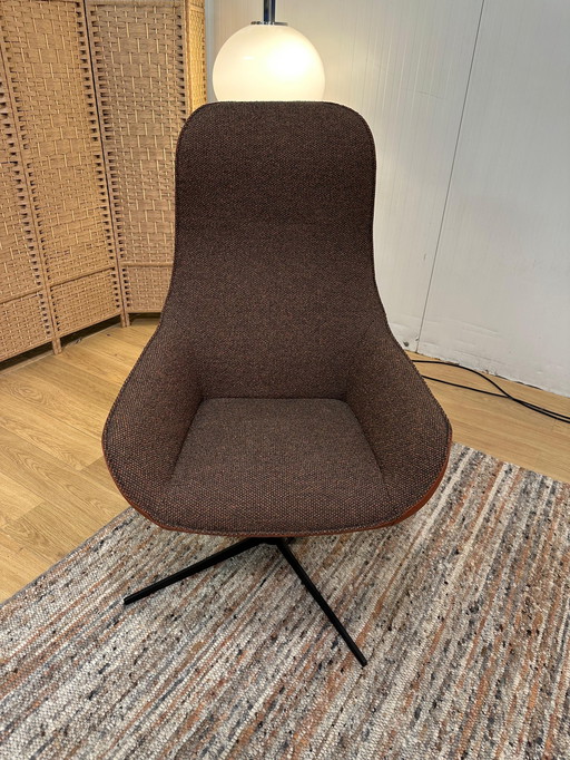 Rolf Benz Meg Draaifauteuil Leder 