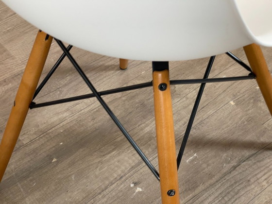 Vitra DSW Wit/Hout - MEER OP VOORRAAD – Eetkamerstoelen, Metal, Plastic (photo 15 of 15)