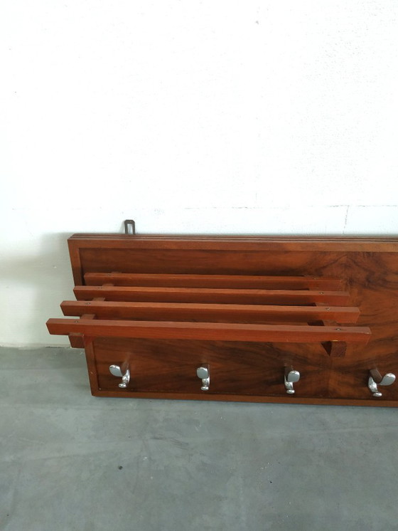 Image 1 of Unique coat rack 50-60s with rack (Scandinavian style)