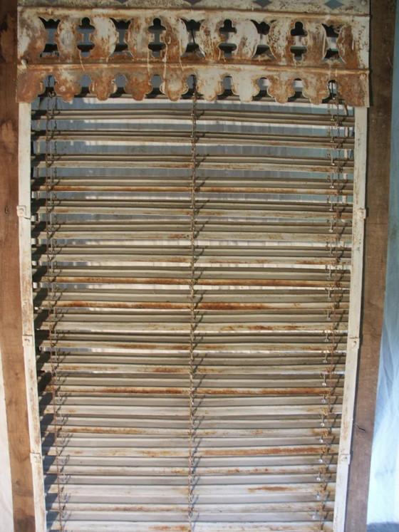 Persianas antiguas, Objetos decorativos, Metal, Hierro, Gris (foto 10 de 13)