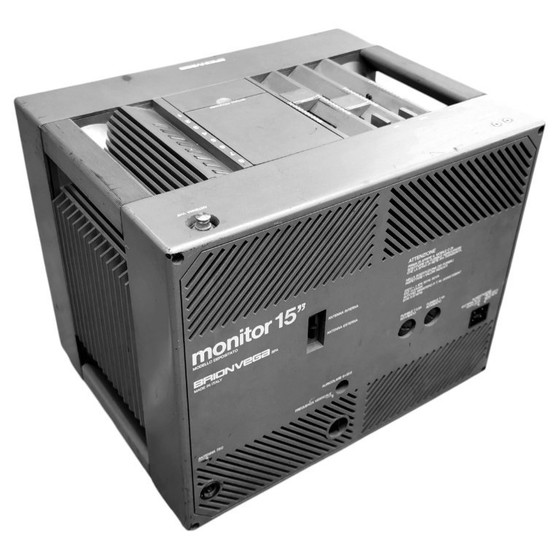 Image 1 of Bellini Mario ontwerp voor Brionvega Italië productie tv eerste monitor in jaren 70