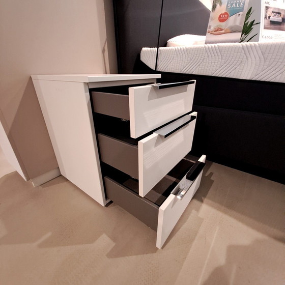 Image 1 of Nolte Consuelo 700 bedside table polar white 3 drawers