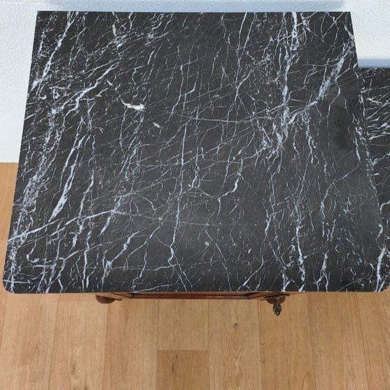 Image 1 of Vintage TV Cabinet, Sideboard, Chest of Drawers, Sideboard with Marble Top